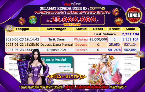 JNETOTO BUKTI JP AGUSTUS 23J