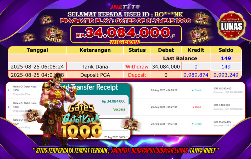 JNETOTO BUKTI JP AGUSTUS 25A