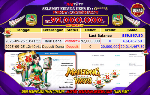 BUKTI JP JNETOTO SEPTEMBER 25B