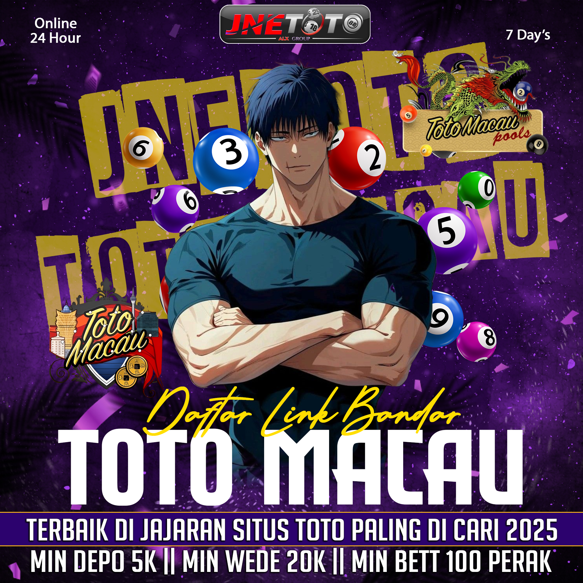 JNETOTO – Bandar Toto Macau & Situs Togel 4D Fast and Trusted Results image 1