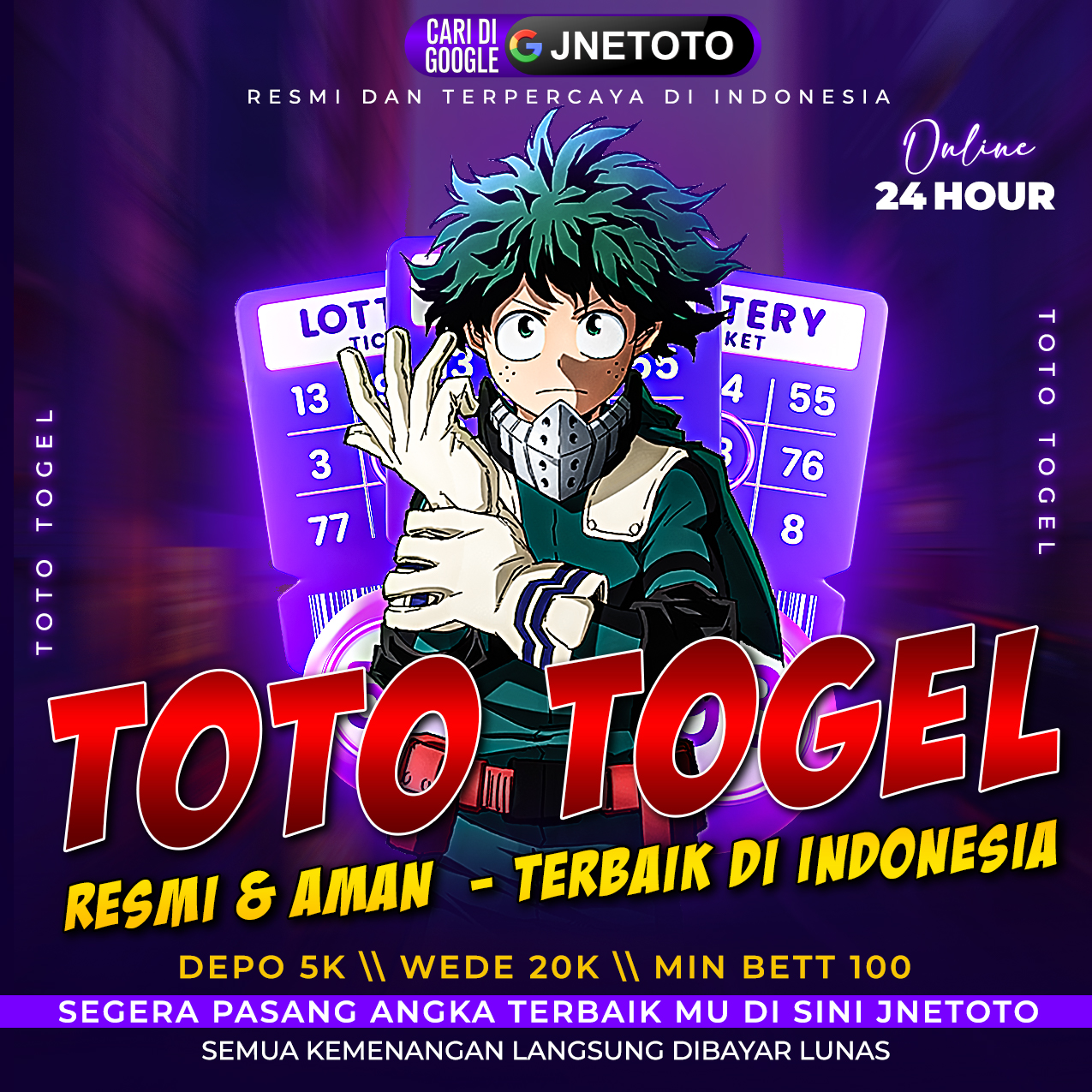 JNETOTO - Situs Toto Togel Ternama Deposit 5k Resmi Terpercaya