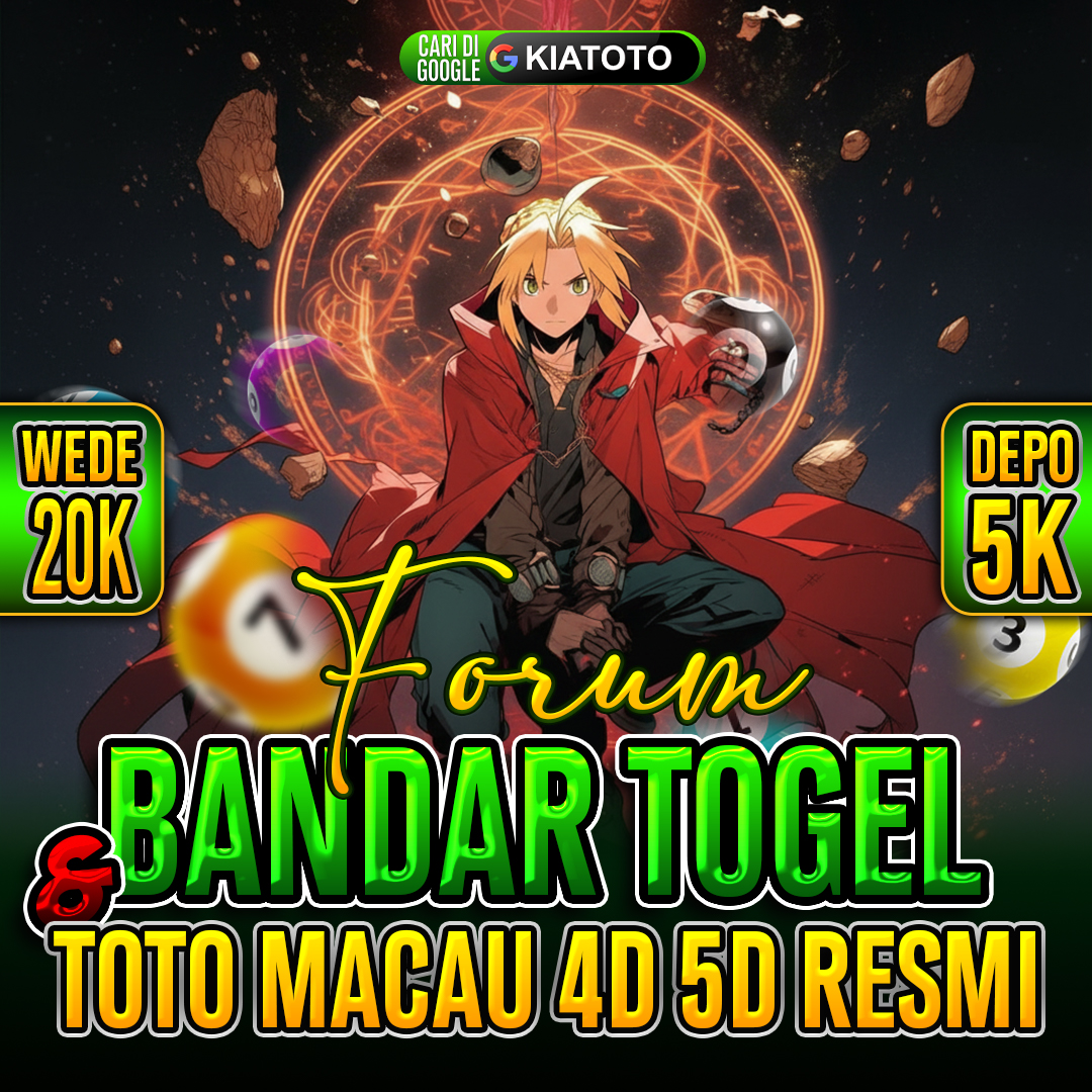 KIATOTO ⛩ Forum Bandar Togel & Toto Macau 4D 5D Resmi