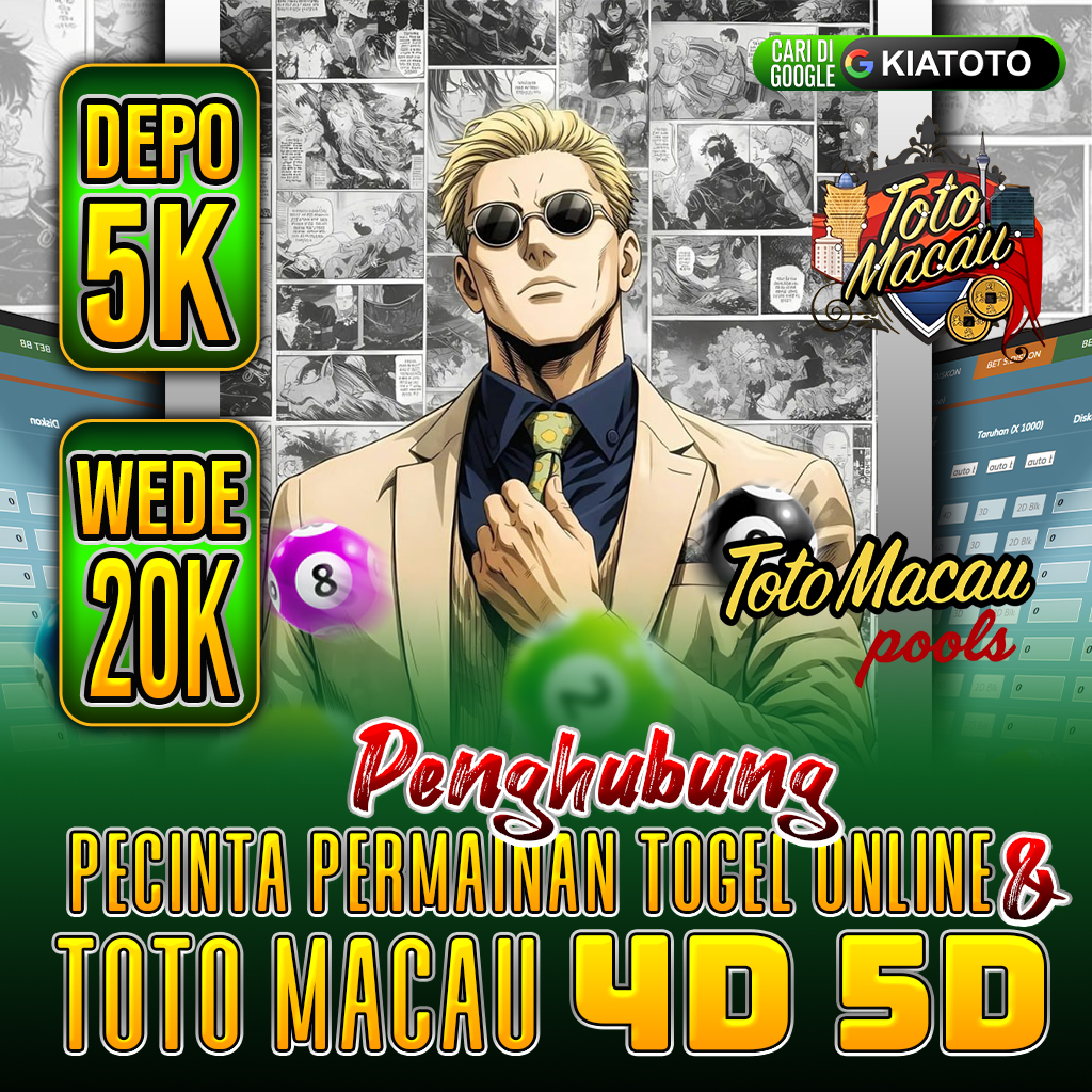 KIATOTO 📈 Penghubung Pecinta Permainan Togel Online & Toto macau 4D 5D
