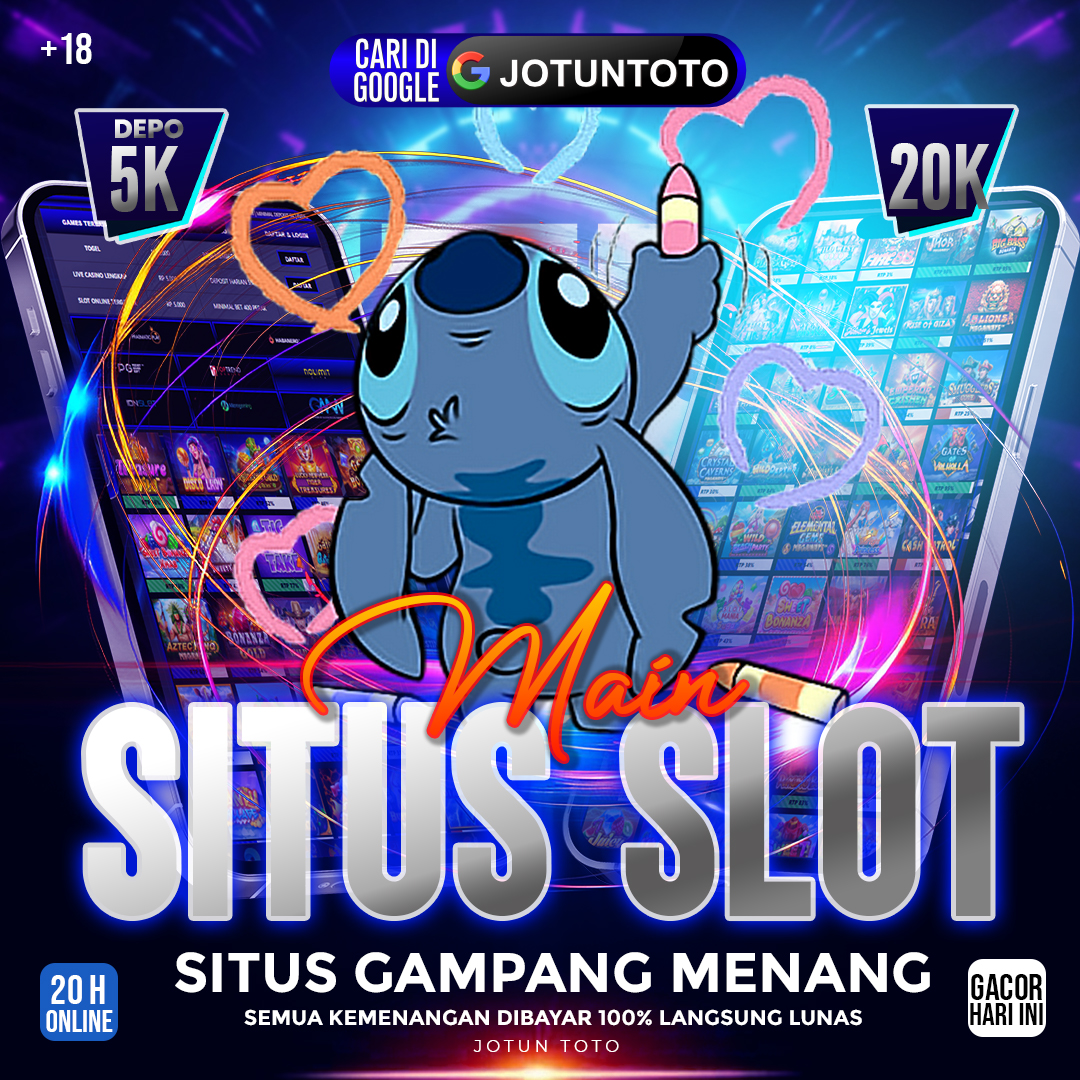 JOTUNTOTO: Andalan Situs Slot 5000 Terbaru & Deposit QRIS 5000 Terpopuler !