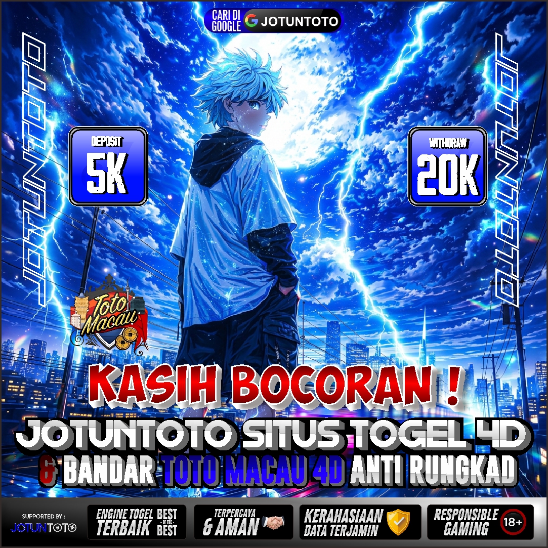Kasih Bocoran! Jotuntoto Situs Togel 4D & Bandar Toto Macau 4D Anti Rungkad