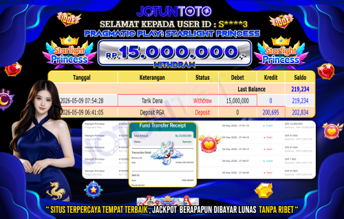 BUKTI JP JOTUN TOTO 09 MEI
